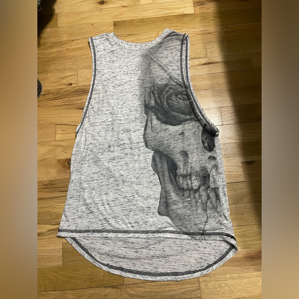 Sullen Skull Low Armpit Cut Top